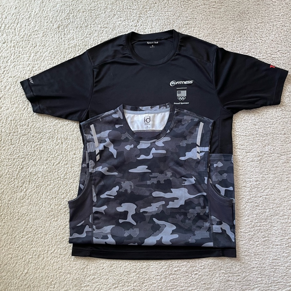 COPY - 2 work out shirts Size small